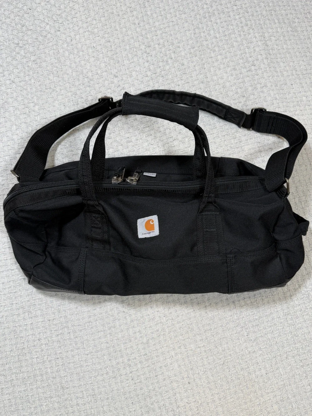 Carhartt Black Duffel Bag